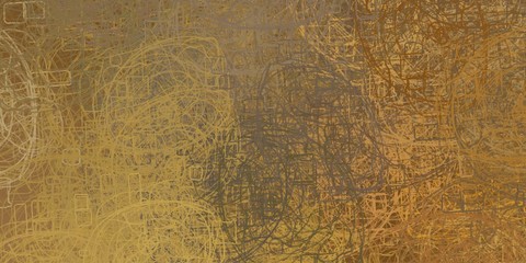 Artistic sketch backdrop material. Abstract geometric pattern. Chaos and random. Modern art drawing painting. 2d illustration. Digital texture wallpaper. 