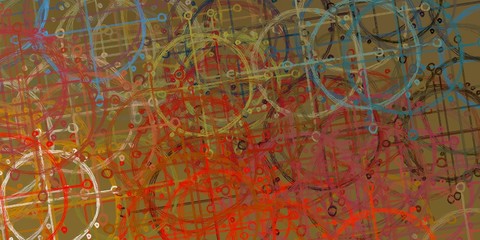 Artistic sketch backdrop material. Abstract geometric pattern. Chaos and random. Modern art drawing painting. 2d illustration. Digital texture wallpaper. 