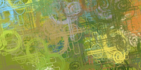 Artistic sketch backdrop material. Abstract geometric pattern. Chaos and random. Modern art drawing painting. 2d illustration. Digital texture wallpaper. 