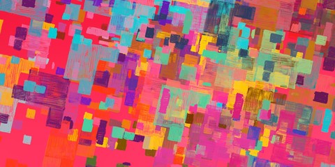 Artistic sketch backdrop material. Abstract geometric pattern. Chaos and random. Modern art drawing painting. 2d illustration. Digital texture wallpaper. 