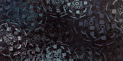 Artistic sketch backdrop material. Abstract geometric pattern. Chaos and random. Modern art drawing painting. 2d illustration. Digital texture wallpaper. 
