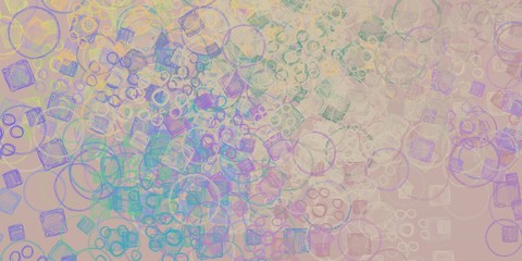 Artistic sketch backdrop material. Abstract geometric pattern. Chaos and random. Modern art drawing painting. 2d illustration. Digital texture wallpaper. 