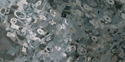 Artistic sketch backdrop material. Abstract geometric pattern. Chaos and random. Modern art drawing painting. 2d illustration. Digital texture wallpaper. 