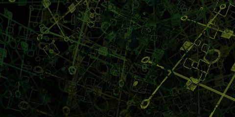 Artistic sketch backdrop material. Abstract geometric pattern. Chaos and random. Modern art drawing painting. 2d illustration. Digital texture wallpaper.