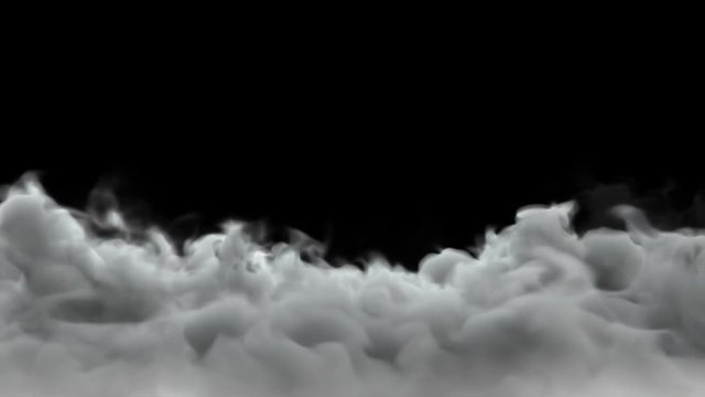 High Quality Smoke Loop - gray - with alpha channel, 30 ips High Definition Pre-Keyed stock footage element for compositing. Ideal for visual effects & motion graphics.