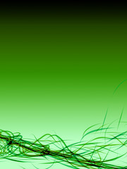 Nice abstract background with dynamic shiny lines on a soft gradient