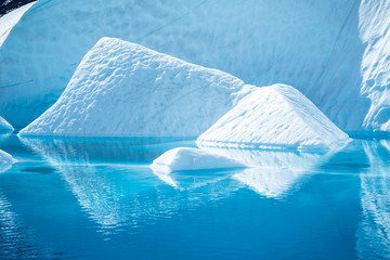 Melting ice of the Matanuska Glacier