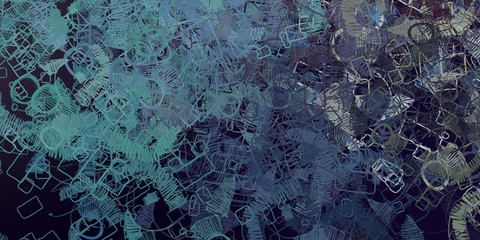 Artistic sketch backdrop material. Abstract geometric pattern. Chaos and random. Modern art drawing painting. 2d illustration. Digital texture wallpaper. 