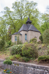 Obraz premium St. Johann Chapel (Johanneskapelle) Abbey Maria Laach (Benediktinerabtei Maria Laach) Rhineland Palatinate Germany