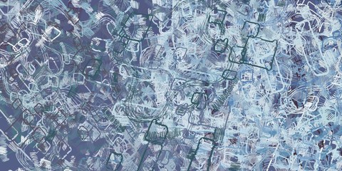 Artistic sketch backdrop material. Abstract geometric pattern. Chaos and random. Modern art drawing painting. 2d illustration. Digital texture wallpaper. 