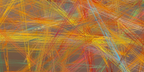 Artistic sketch backdrop material. Abstract geometric pattern. Chaos and random. Modern art drawing painting. 2d illustration. Digital texture wallpaper. 