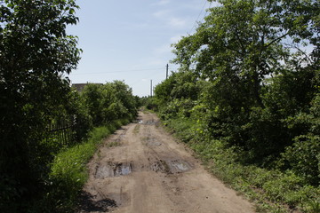 old road