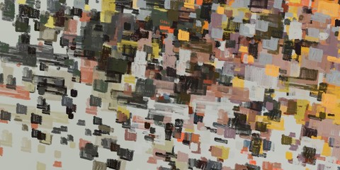 Artistic sketch backdrop material. Abstract geometric pattern. Chaos and random. Modern art drawing painting. 2d illustration. Digital texture wallpaper. 