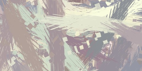 Artistic sketch backdrop material. Abstract geometric pattern. Chaos and random. Modern art drawing painting. 2d illustration. Digital texture wallpaper. 