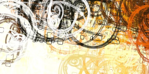 Artistic sketch backdrop material. Abstract geometric pattern. Chaos and random. Modern art drawing painting. 2d illustration. Digital texture wallpaper. 