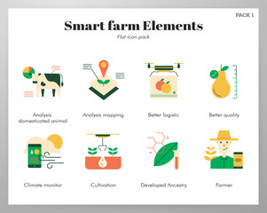 Smart farm elements flat pack