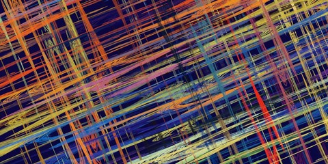 Abstract illustration. Digital painting. Modern art.