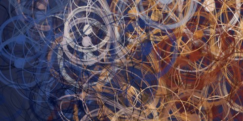 Digital abstraction. Artistic pattern. 2d illustration.