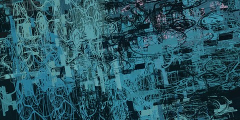 Abstract modern painting. Digital art illustration. Artistic abstraction.