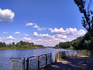 bridge over the river