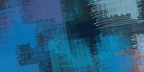 Modern artwork. 2d illustration. Digital painting. 