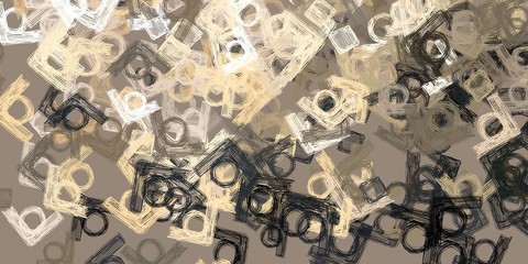 Abstract painting. Artistic canvas. 2d illustration.