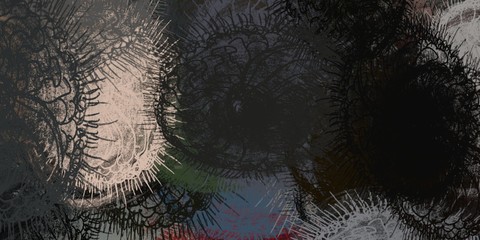 Abstract painting. Artistic canvas. 2d illustration.