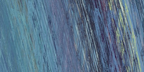 Modern abstract artwork. 2d illustration.