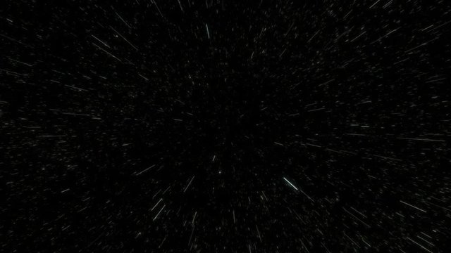 Flying in Space - Hyperjump