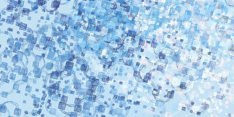 Abstract 2d illustration. Painting.