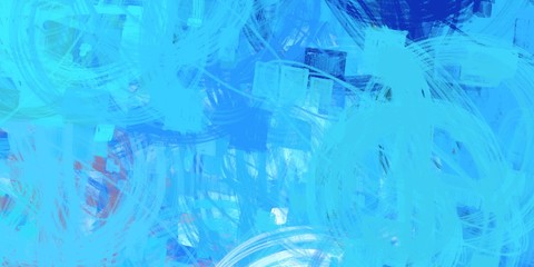 Abstract 2d illustration. Painting.