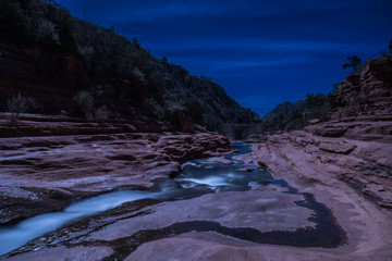 Slide Rock Super Moon