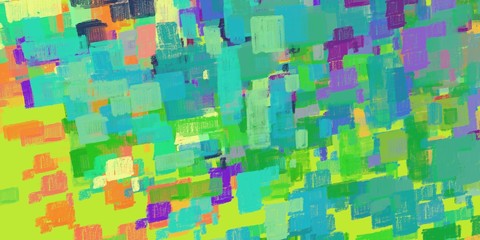 Abstract painting. Modern art. Digital brush.