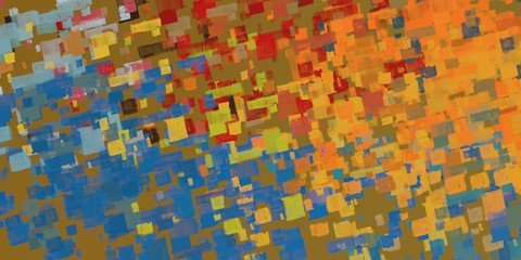 Modern art abstraction. Hand made painting.