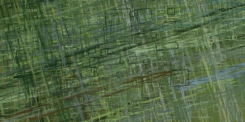 Abstract modern art. 2d illustration.