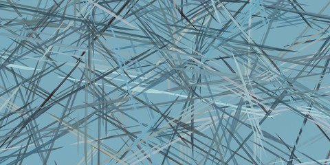 Abstract modern art. 2d illustration.