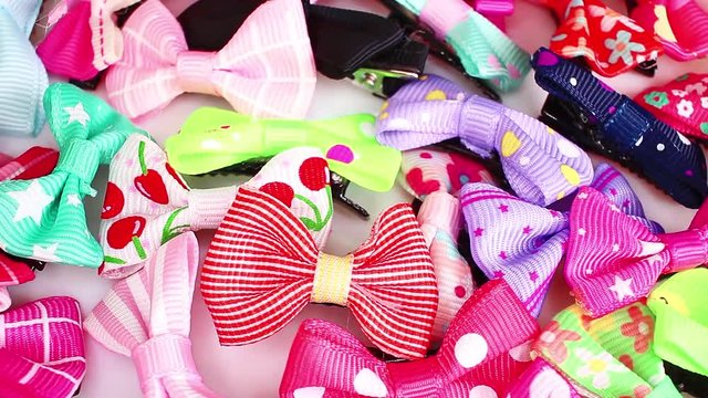 Children baby girl girly party symbol hair bow bows