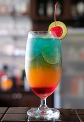 cocktails on the beach