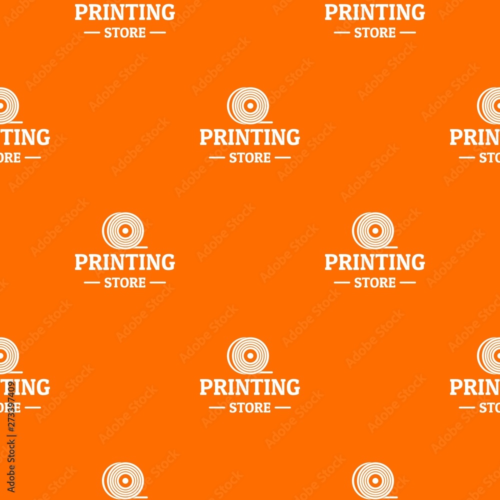 Aufkleber store 3d printing pattern vector orange for any web design best