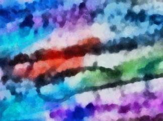 Abstract grunge background. Dirty style pattern. Simple painting art template with large textured brush strokes. Colorful pretty texture drawing by hand. Digital indigo wallpaper. Vintage backdrop.