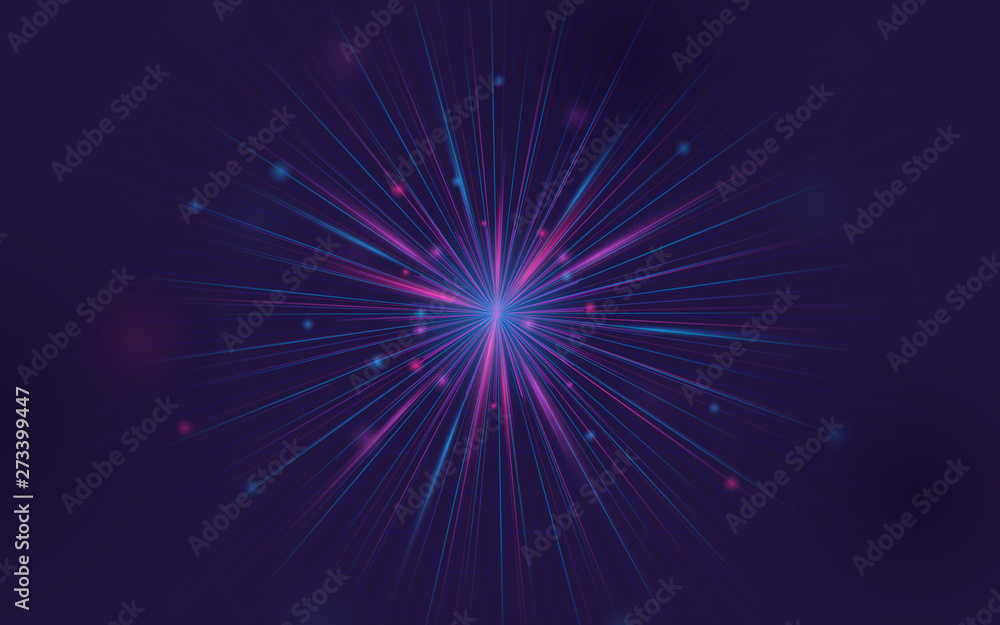 Poster abstract fractal element. big data connection. abstract background. vector illustration vector