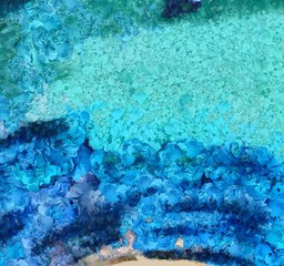 Scratches grunge high quality texture background. Oil painting. Backdrop pattern.