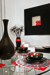 Fotobehang Eetkamer A beautiful dining area  © JRstock