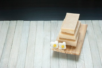 Jasmine soap stack