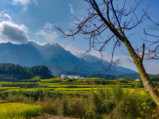 landscape in the mountains (East China)