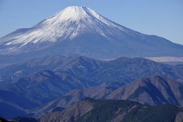 Fototapeta premium 富士山を望む