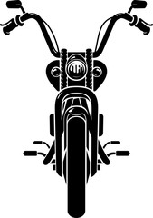 Chopper Motorcycle Front Wheel