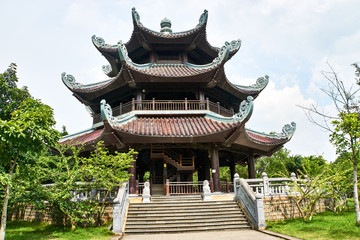 Bai Dinh Pagoda - The biggiest temple complex in Vietnam in Trang An, Ninh Binh