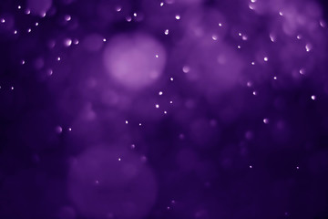 Fototapeta na wymiar Bokeh purple proton background abstract