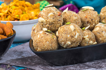 Urad or Methi laddu